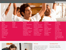 Tablet Screenshot of britishacademy.edu.tt