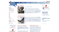 Desktop Screenshot of britishacademy.cz
